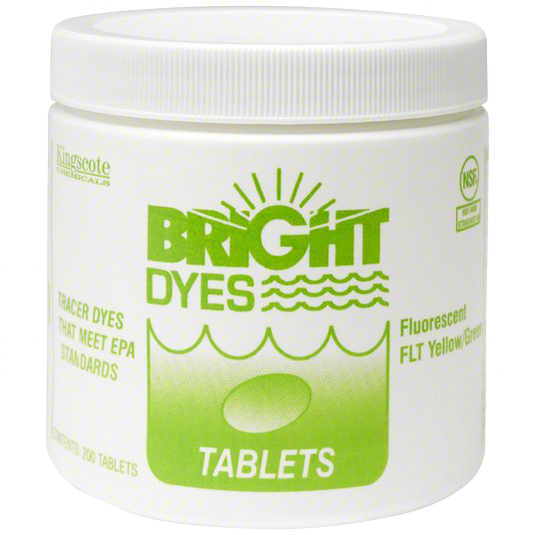 Bright Dyes Green Florescent Green Tablets