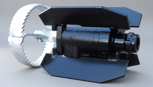 Cable Machine Root Cutter Sewer Jetter Nozzle: Hi-Torque