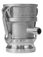 CamLock Stainless Steel Reducer w/ Pipe Tap SEALFAST DA 3020-1SS DA 4030-1SS
