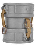 Vacuum Truck Hose Fittings:  CamLock Aluminum Coupler * Coupler (DD)