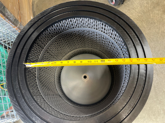 22"OD * 15.75"ID * 20.5" OH; MUD DOG