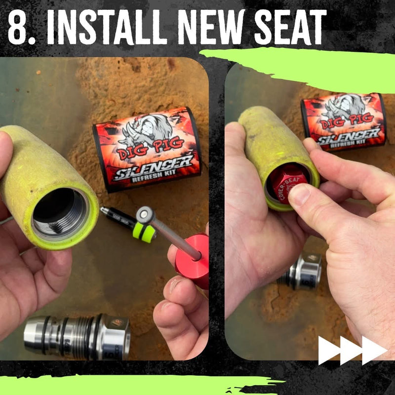 Load image into Gallery viewer, Dig Pig Silencer Refresh Kit Terry Rawn Hydrovac DPNSR

