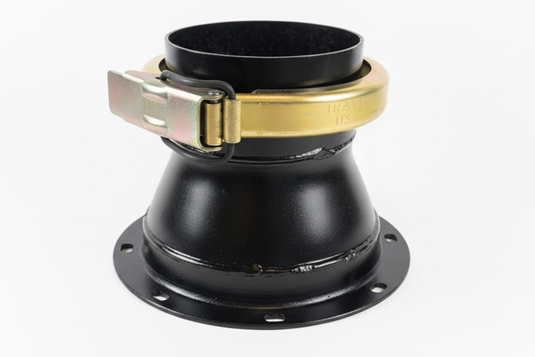 Flat Flange Flex Clamp for Corrugated Hose