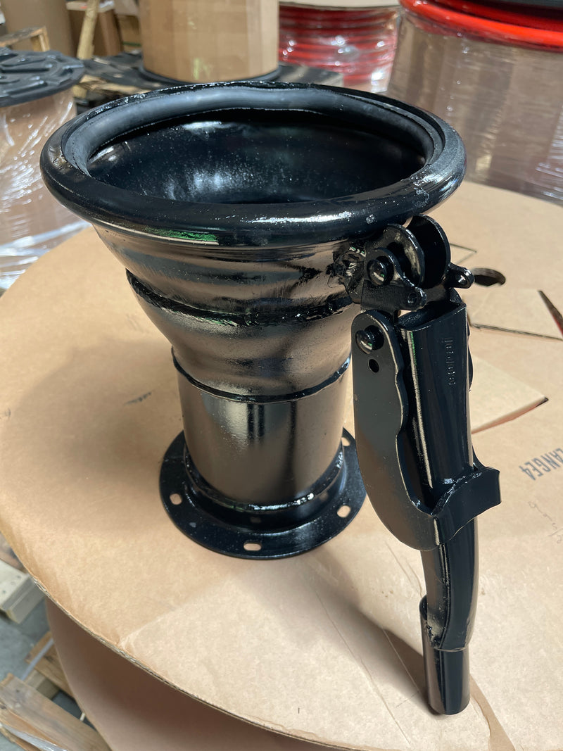 Load image into Gallery viewer, Vacuum Truck Part, Hivac, 8&quot; Female Aquatech Type, 6&quot; Flat Flange
