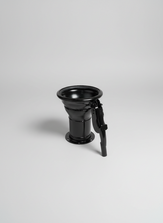 8" Female Aquatech Type, 6" Flat Flange