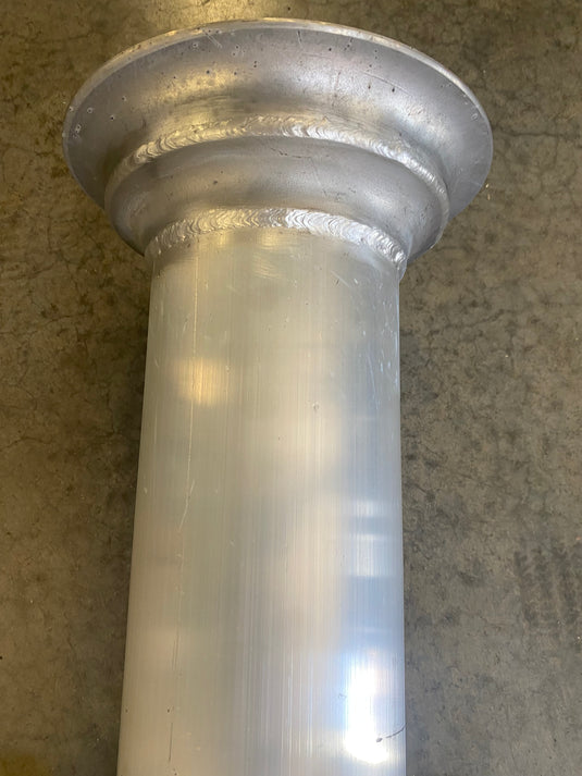 Aluminum Tube with 8" Male Ringlock * 6" HydroVac Cuff (AMY)