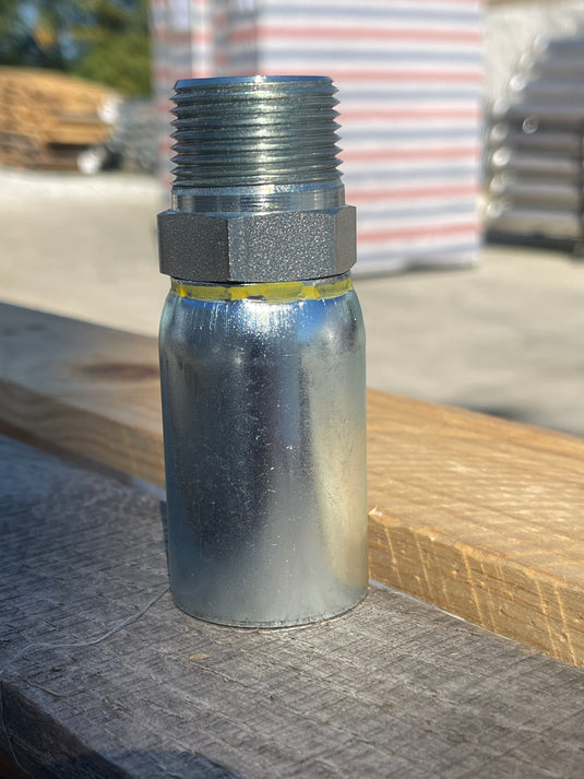 Piranha Jetter Hose Male Ends (JMLP)