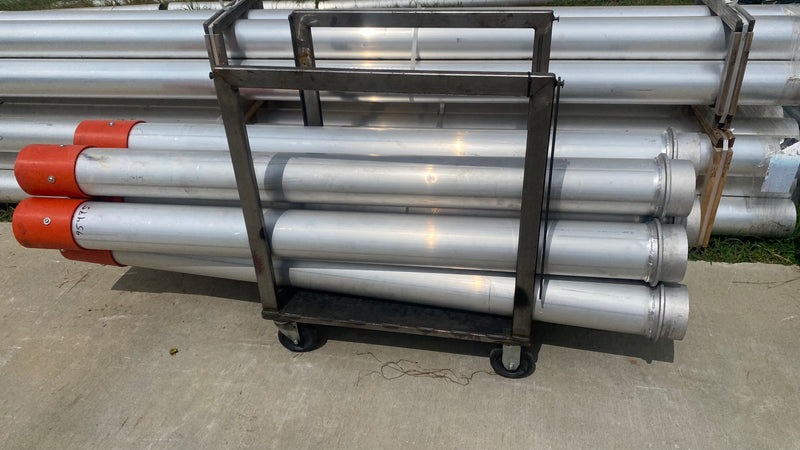 Load image into Gallery viewer, Aluminum Tube with 8&quot; Male Ringlock * 8&quot; HydroVac Cuff (AMY)
