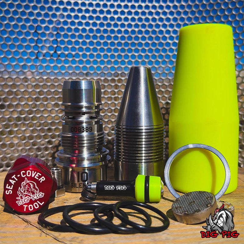 Load image into Gallery viewer, hydroexcavtion turbo nozzle dig pig silencer terry rawn hydrovacnation 
