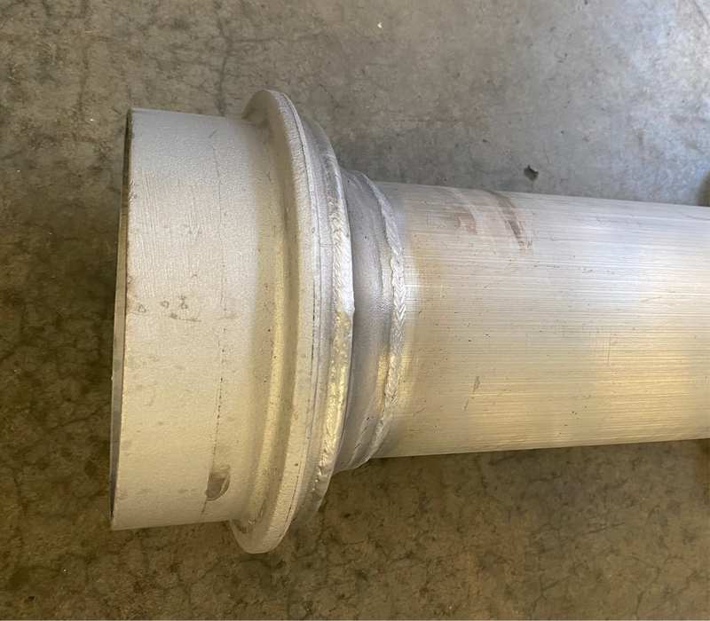 Load image into Gallery viewer, Aluminum Tube with 8&quot; Male Ringlock * 6&quot; HydroVac Cuff (AMY)
