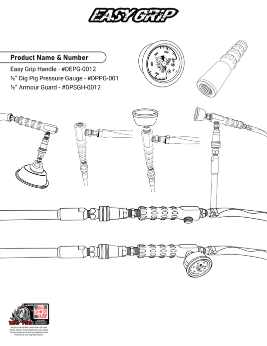 Dig Pig Easy Grip Handle