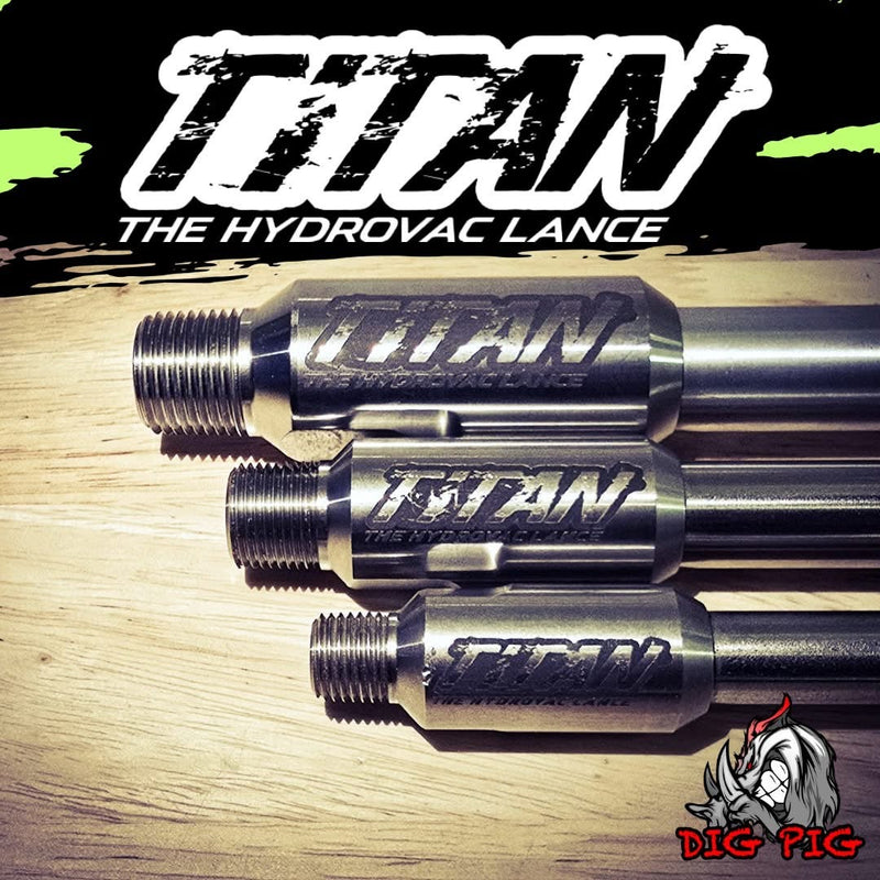 Load image into Gallery viewer, 1/2&quot; Stainless Steel Lance Dig-Pig Titan Wand Terry Rawn Hydrovac Lance
