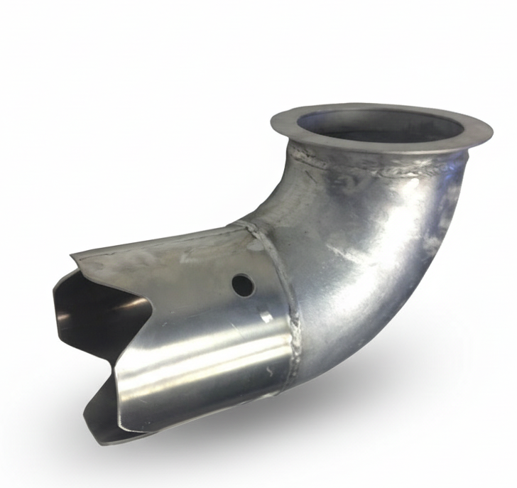 Load image into Gallery viewer, Flat Flange Elbow with Crown
