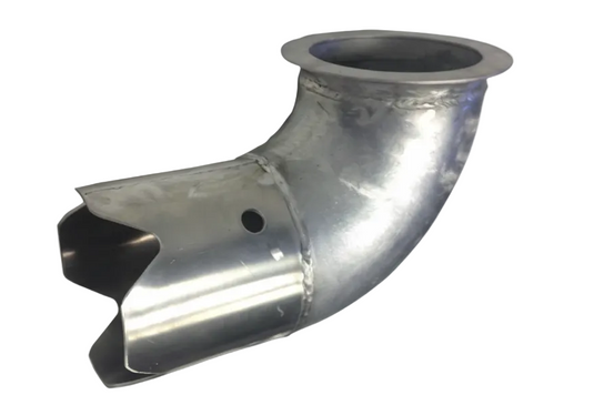 Flat Flange Elbow with Crown
