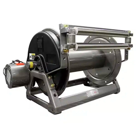 Hannay Reels 1500 Series Hose Reel – Electric Rewind Motor Left