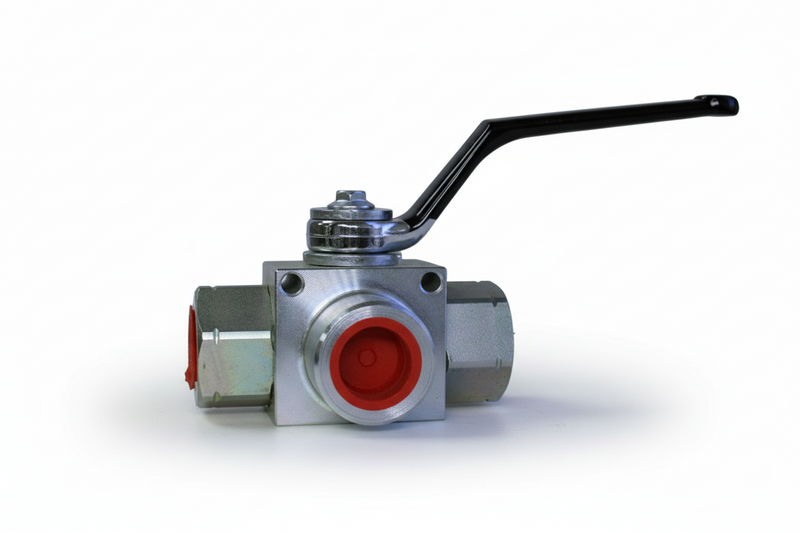 Load image into Gallery viewer, Sewer Cleaning high pressure ball valve jetting equipment 3-way
