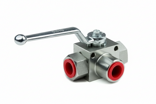 Sewer Cleaning high pressure ball valve jetting equipment 3-way
