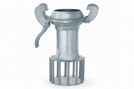 Male Ball * HD Square Hole Strainer, Bauer Type