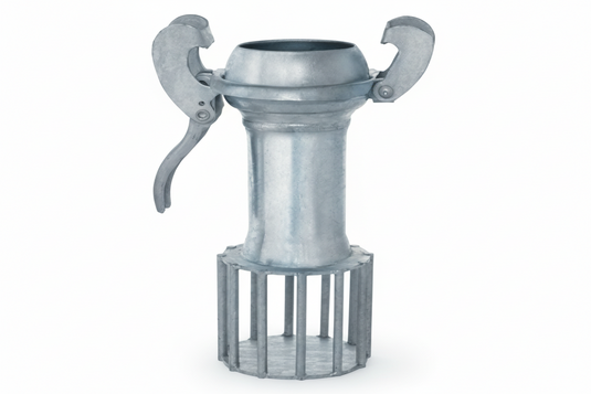 Male Ball * HD Square Hole Strainer, Bauer Type