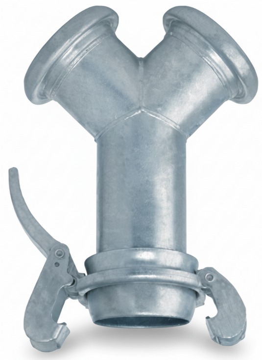 Male Ball * Y-Splitter * (2) Female Sockets, Bauer Type