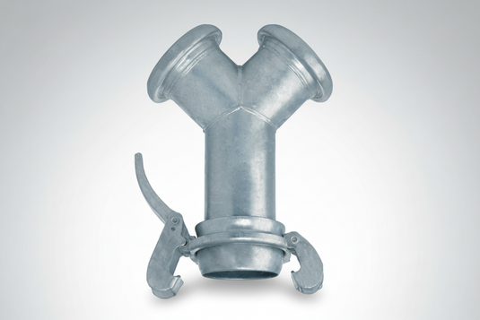 Male Ball * Y-Splitter * (2) Female Sockets, Bauer Type