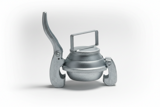 Male End Plug w/Handle Bauer Type, Steel