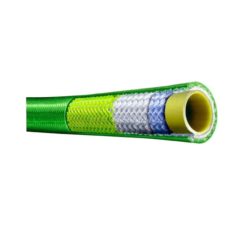 Load image into Gallery viewer, 3/8&quot; Green  Piranha Lateral Jetter Hose, 4000 PSI LL6
