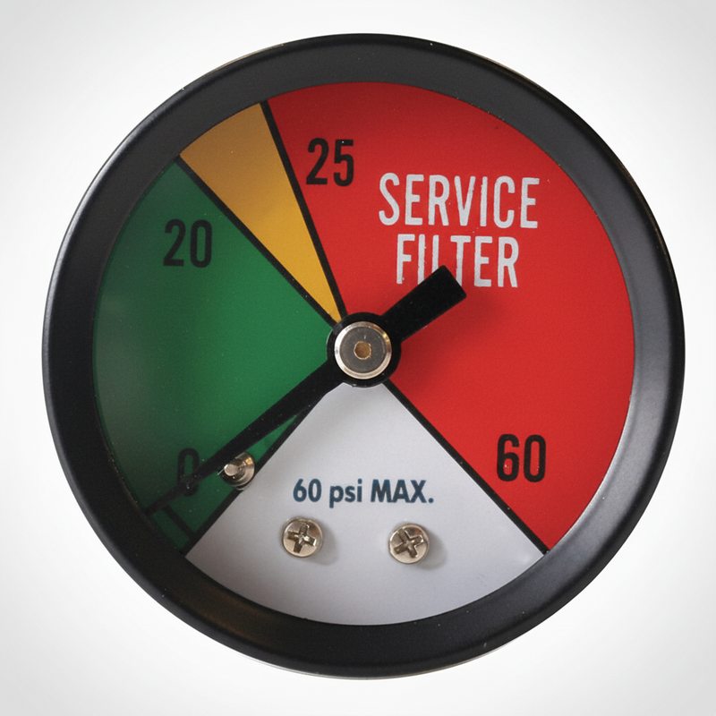 Load image into Gallery viewer, Pressure Gauge | Back Mount (BM)
