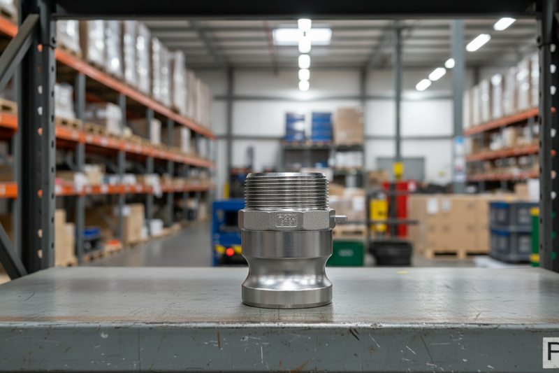 Load image into Gallery viewer, Type F Male Adapter x Male NPT -  Stainless Steel
