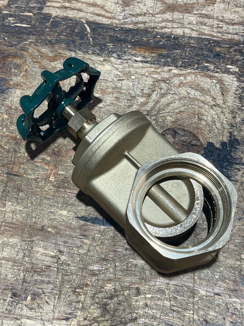 Load image into Gallery viewer, Brass Gate Valve, 150 PSI, Non-Rising stem
