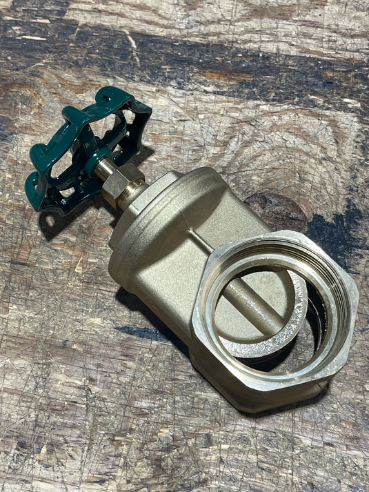 Brass Gate Valve, 150 PSI, Non-Rising stem