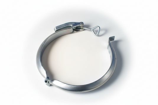 Vactor Type Flat Flange Quick Clamp with Loop (QC)