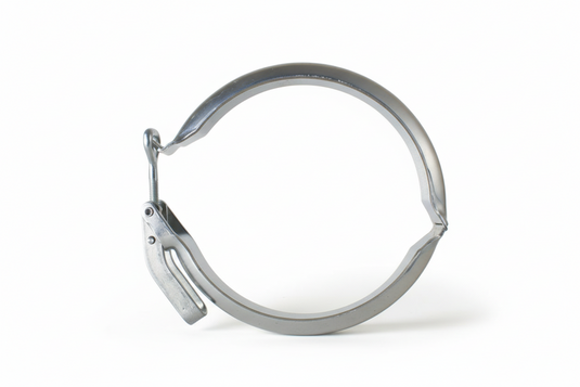 Vactor Type Flat Flange Quick Clamp with Loop (QC)