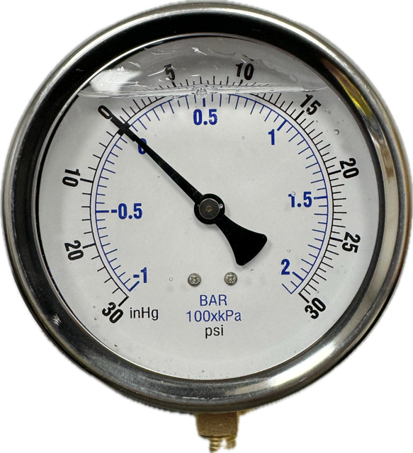 Load image into Gallery viewer, Pressure Gauge, Lower Mount (LM)
