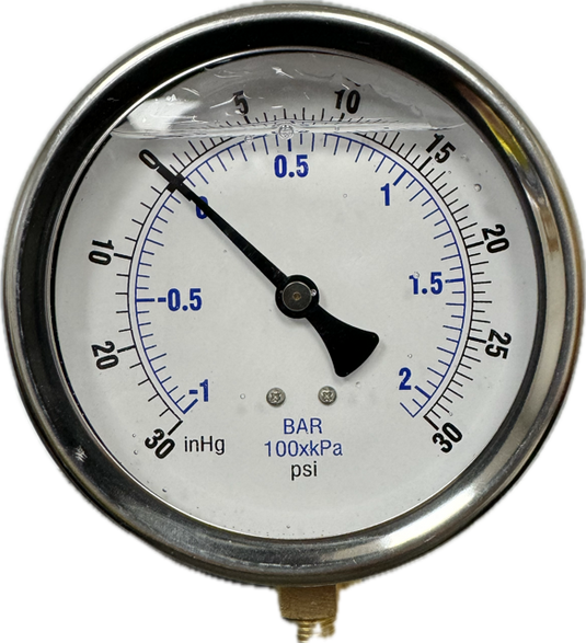 Pressure Gauge, Lower Mount (LM)