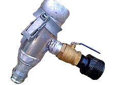 Load image into Gallery viewer, Bauer Style Socket Reducer to CamLock with Air Valve
