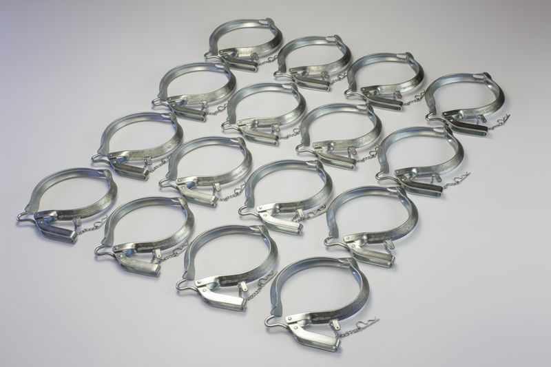 Load image into Gallery viewer, vac-con vacuum truck parts vacuum tube clamps.  Large inventory warehouse, fast shipping
