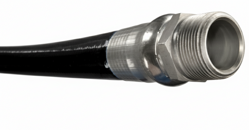 Load image into Gallery viewer, Black Piranha sewer jetting lateral line cleaning hose, Sewer Equipment parts and accessories High Pressure 4,000 PSI
