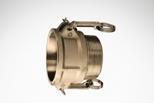 Brass Part B Female Coupler x Male NPT cam and groove camlock