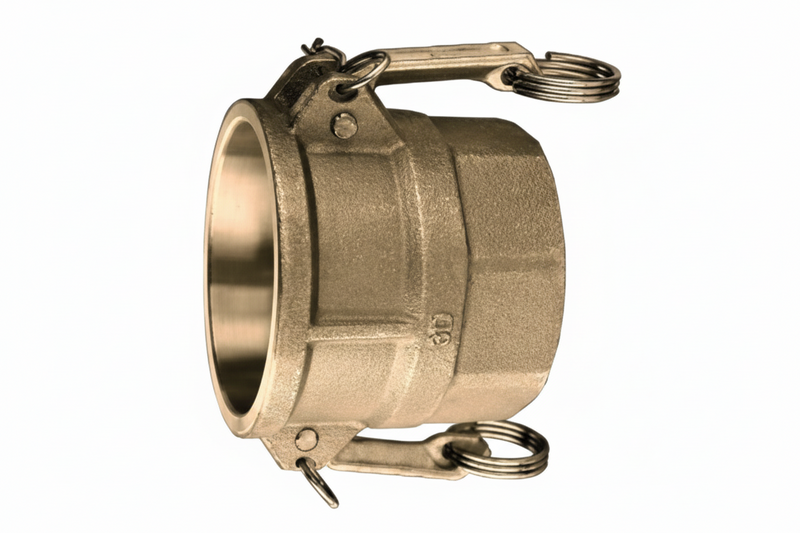 Load image into Gallery viewer, Brass Part D Female Coupler Female NPT
