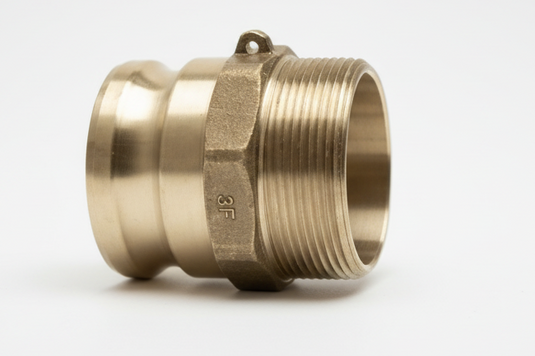 Brass Part F Male Adapter Male NPT
