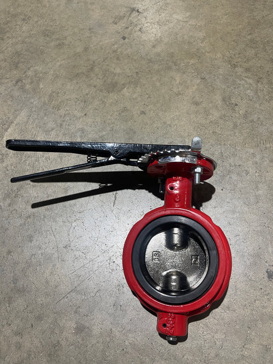 Butterfly Valve, Nickel Plated