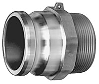 Load image into Gallery viewer, part f aluminum camlock adapter for vacuum truck fittings
