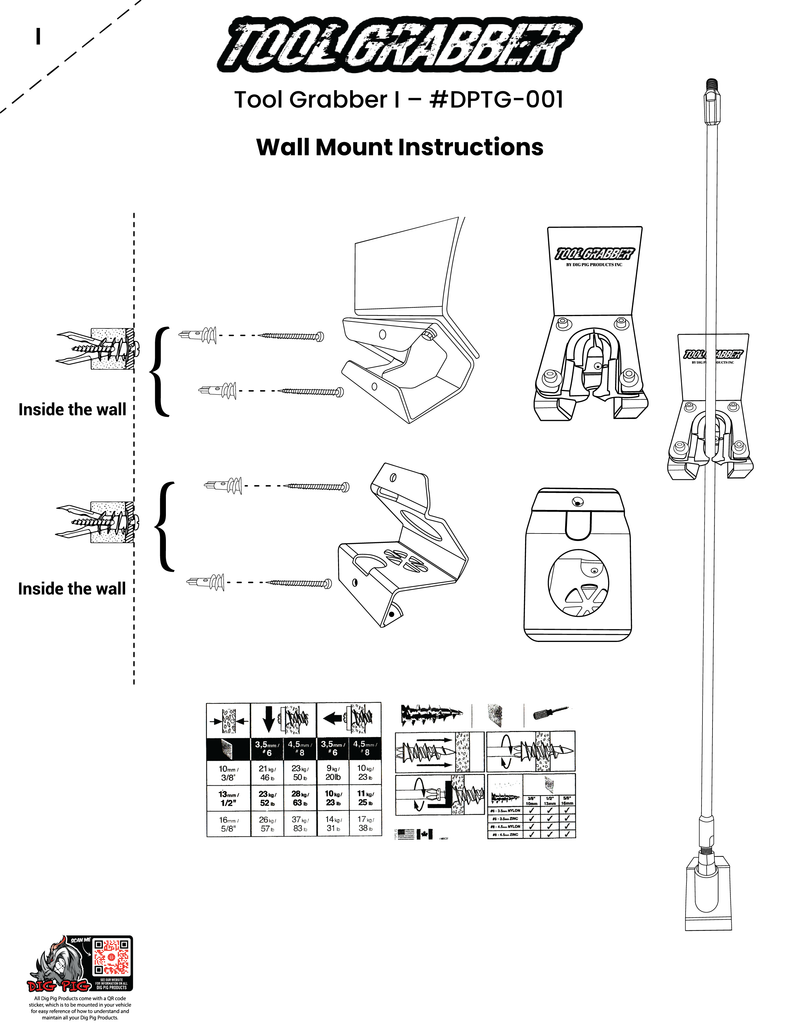 Load image into Gallery viewer, Dig Pig Tool Grabber (Universal Tool Holder) for Hydrovac
