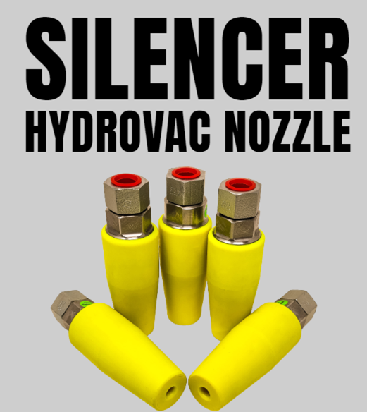 Dig Pig Silencer, Premium Hydro Excavation Hydrovac Turbo Nozzle