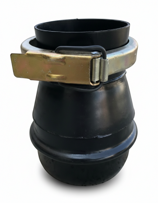 Male Ringlock * Flex Clamp for Corrugated Hose