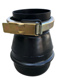 Male Ringlock * Flex Clamp for Corrugated Hose