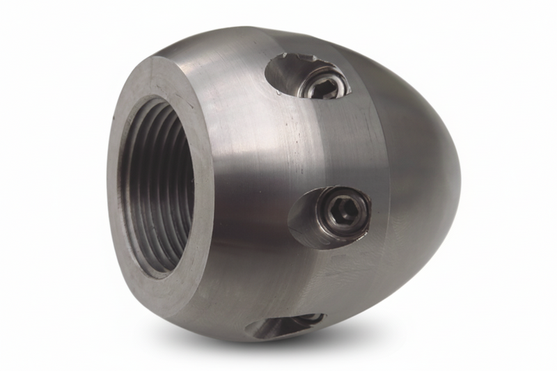 Load image into Gallery viewer, 1" Ellipse 8 Rear Jet, Sewer Jetting Nozzle
