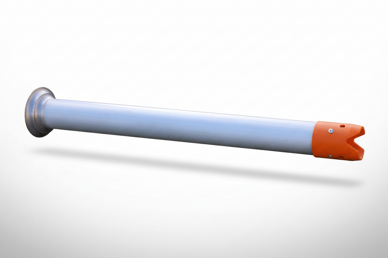 Load image into Gallery viewer, Aluminum Tube with 8" Flat Flange * 6" HydroVac Crown (AFU)
