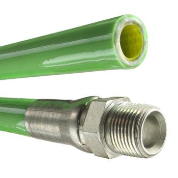 Load image into Gallery viewer, 3/8&quot; Green  Piranha Lateral Jetter Hose, 4000 PSI LL6
